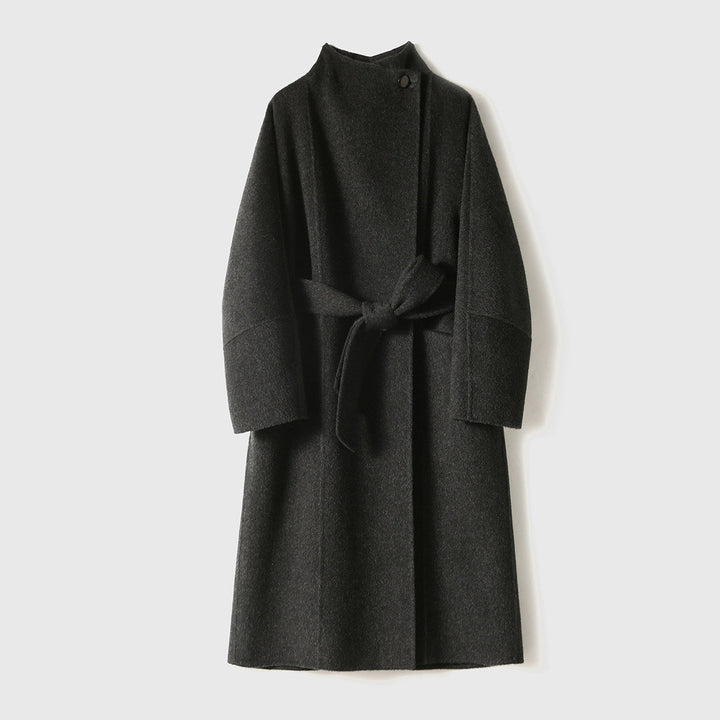 Damska elegancka i Stylish kopertowa kurtka Drune