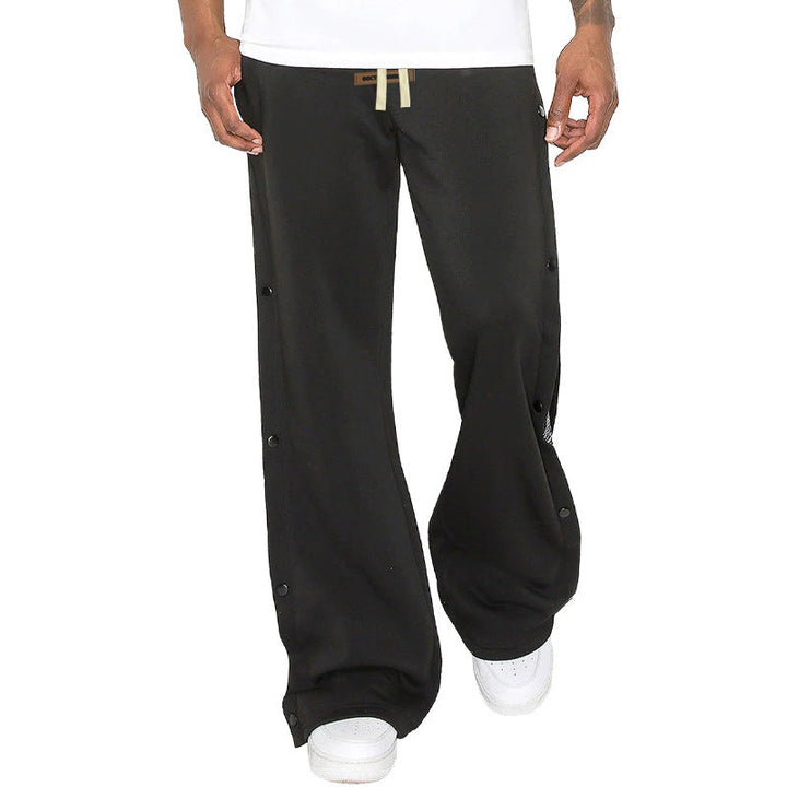 Męska sweatpants z boczny nap listwa i bandana boczny wpuszczany