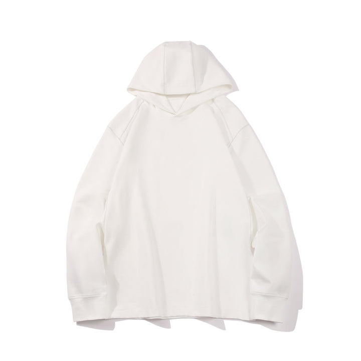Męska Oversize Bluza z kapturem wykonana z heavy bawełna mieszanka z kontrastowe przeszycia i raglanowy Rękawy