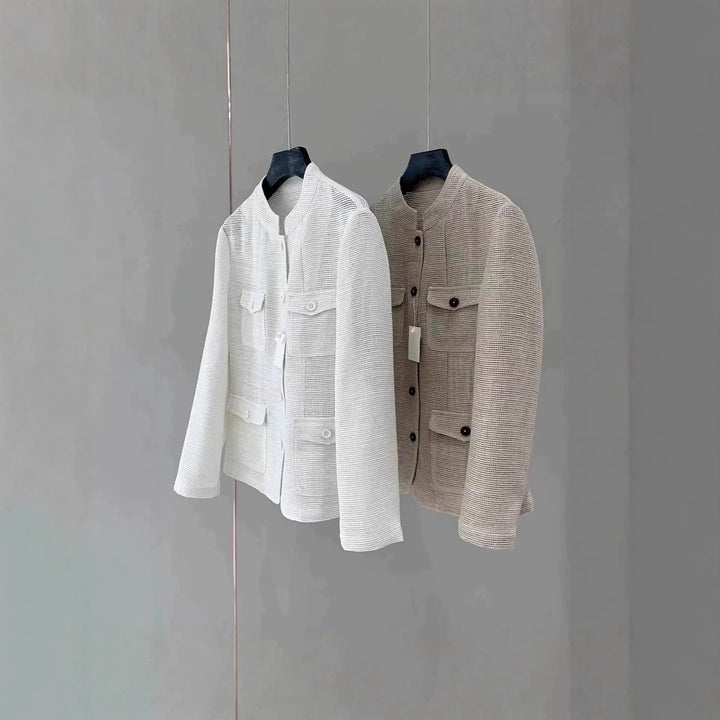 Damska Fashionable kurtka z Practical kieszeniami Lumaza