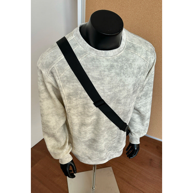 Męska Stylowy Bluza z Praktyczne Shoulder Strap