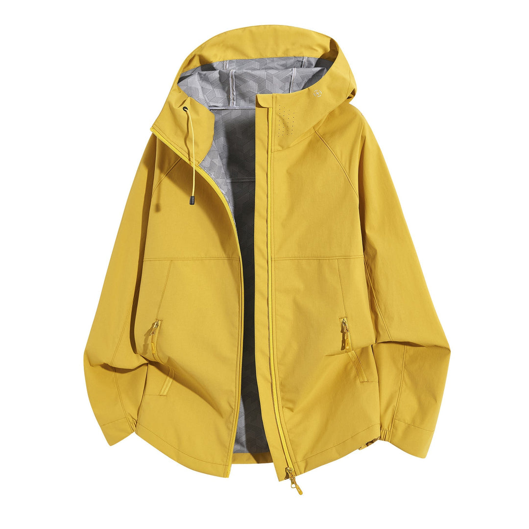 Damska Weatherproof z kapturem kurtka z Ventilated kołnierzem Lumaza