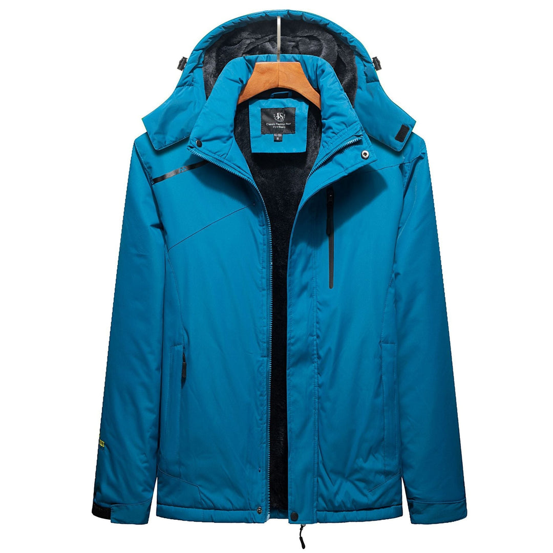Damska funkcjonalna parka z removable hood i warming polarowa lining Lumaza