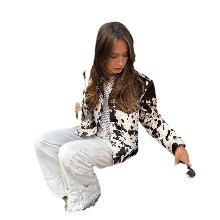 Kurtka Damska Stylowa Casualowa Elegancka