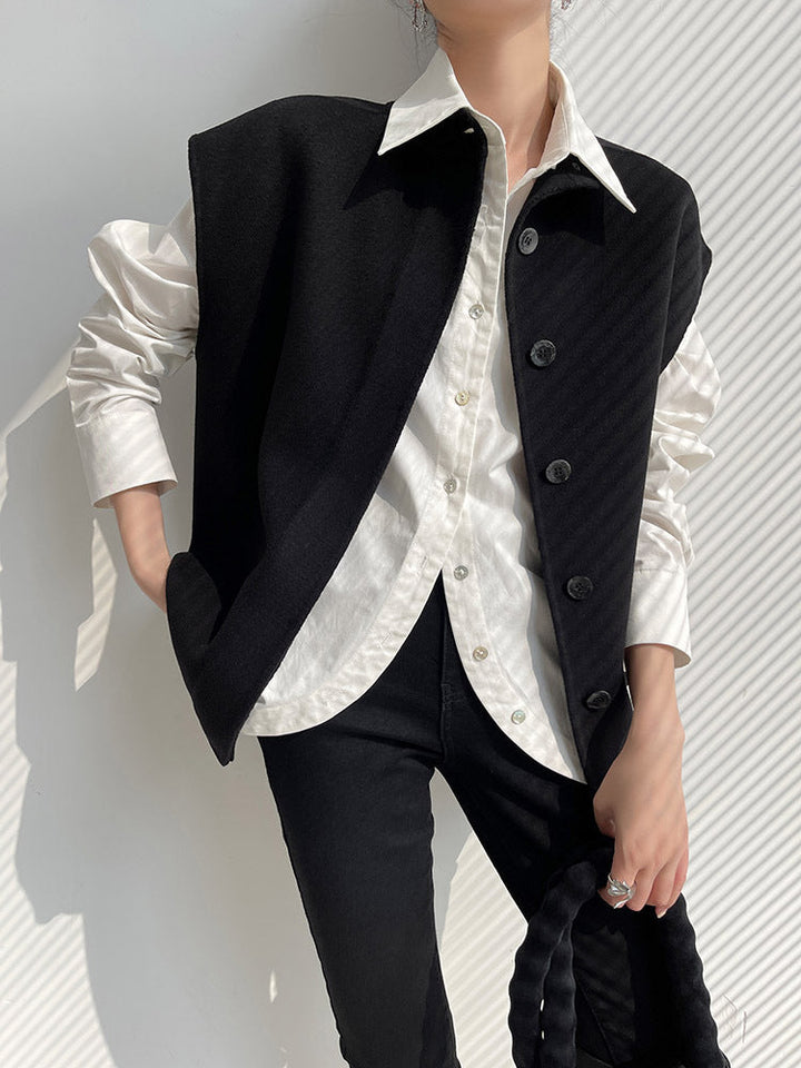 Damska Fashionable oversize kamizelka Lumaza