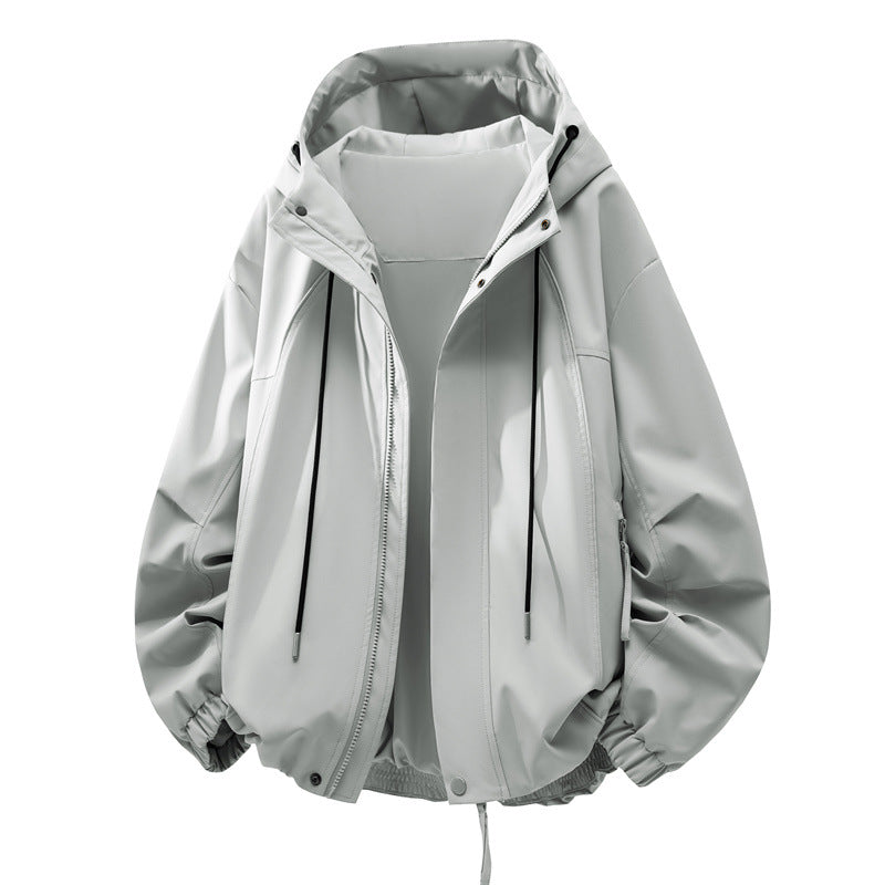 Kurtka Przeciwwiatrowa Unisex Wygodna Stylowa Casualowa