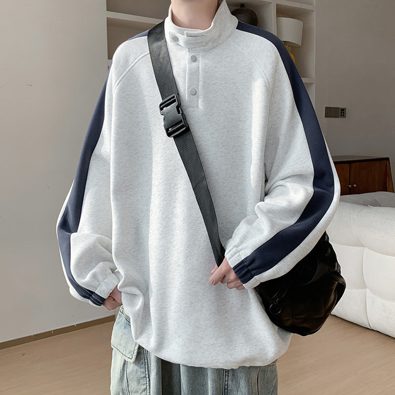 Męska Codzienny Overshirt Pulower