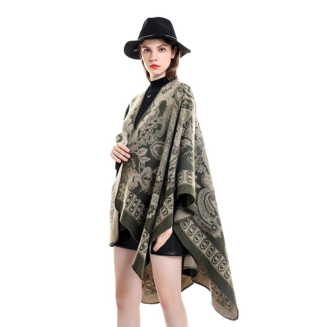 Płaszcz damski ciepła oversize casualowa