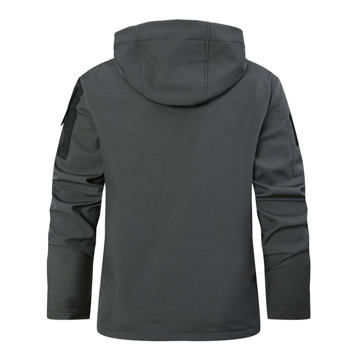Męska softshell Tactical kurtka z fleece Lwwg, kapturem i Multifunctional kieszeniami