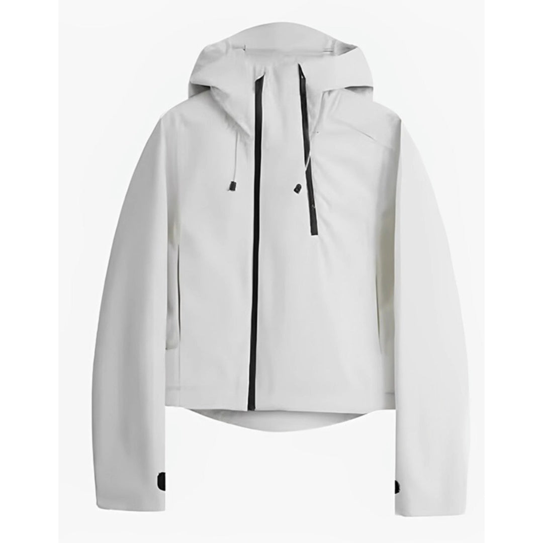 Damska Stylish Transitional kurtka z wysokim kołnierzem Lumaza