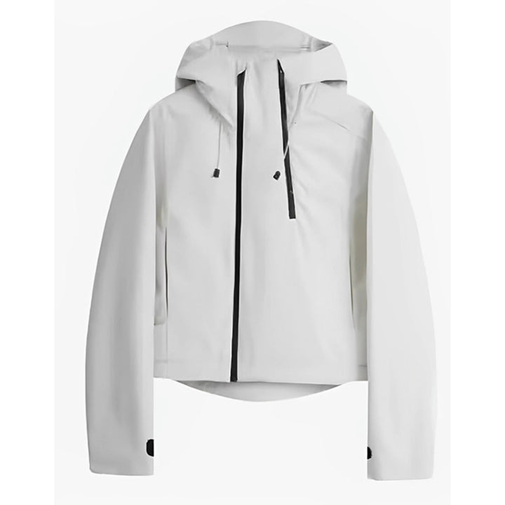 Damska Stylish Transitional kurtka z wysokim kołnierzem Lumaza