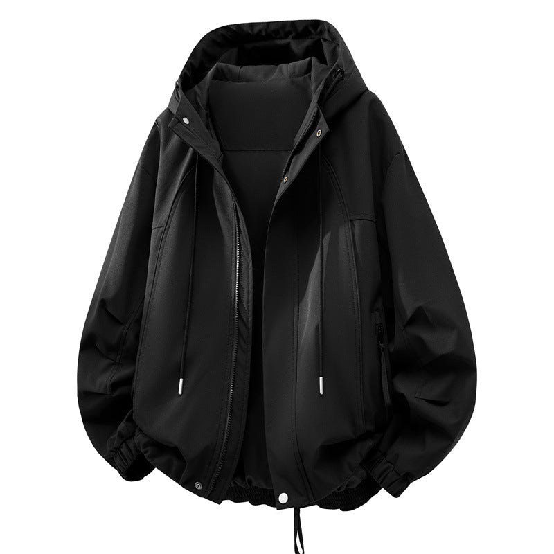 Kurtka Przeciwwiatrowa Unisex Wygodna Stylowa Casualowa