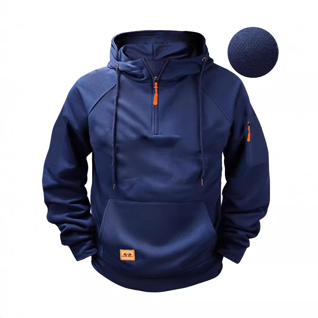 Męska Thermo-Polar Bluza z kapturem