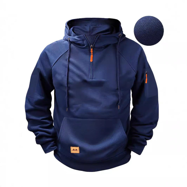Męska Thermo-Polar Bluza z kapturem