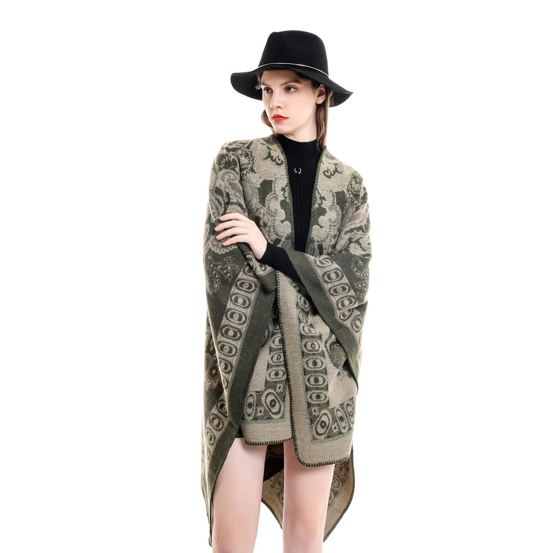 Płaszcz damski ciepła oversize casualowa