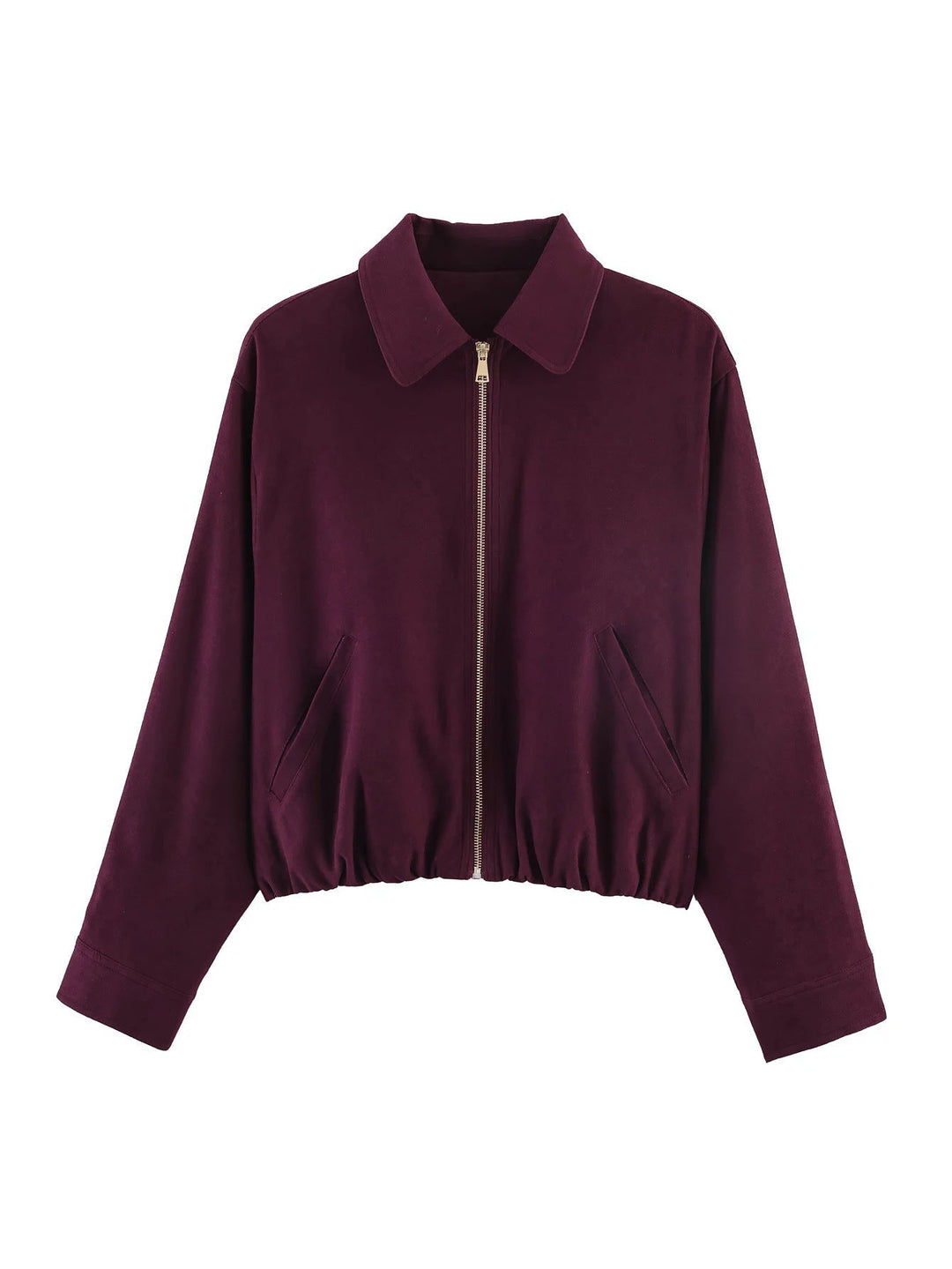 Bomberka damska lekka ciepła z zamkiem