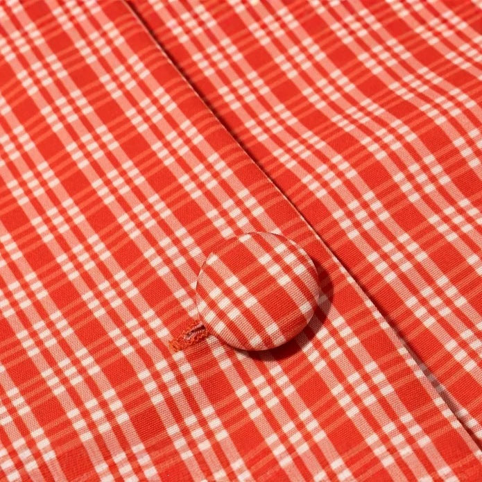 Damska Checkered Cape Kurtka przejściowa z Warstwowy Cape i Bow Tie