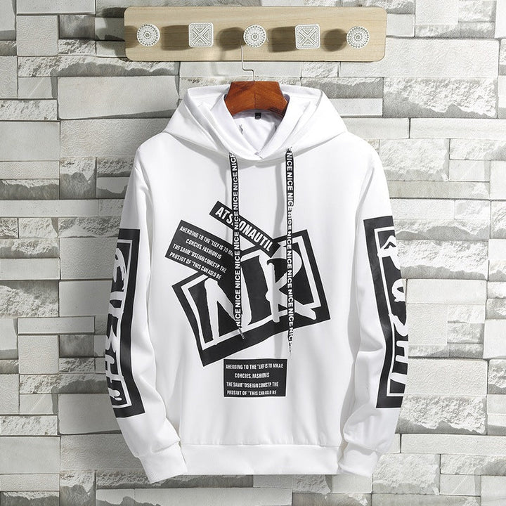 Męska Bluza z kapturem z Nowoczesny Print
