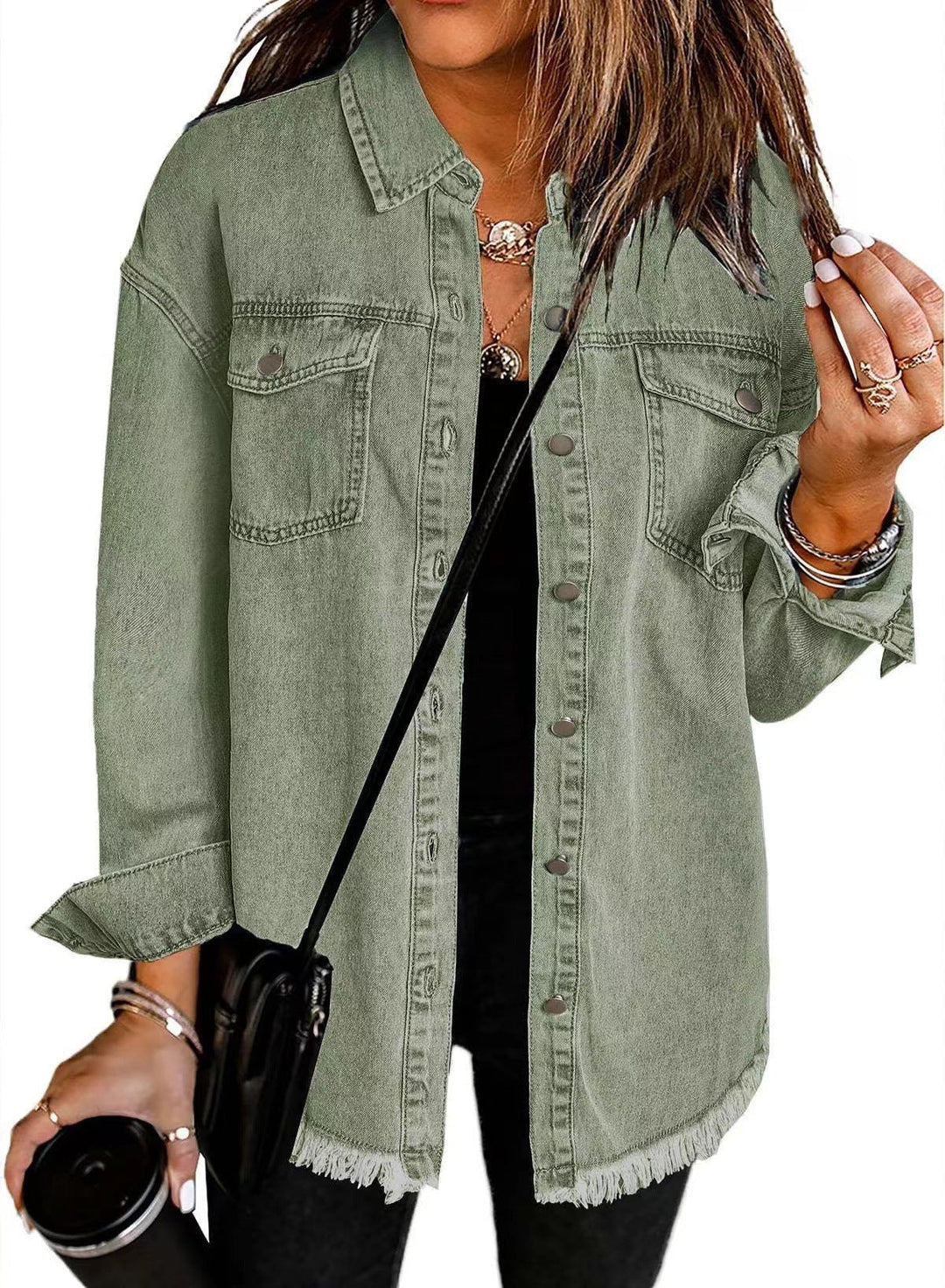 Denim Kurtka koszulowa