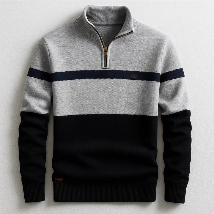 Męska Stylowy Krótki zamek Sweter