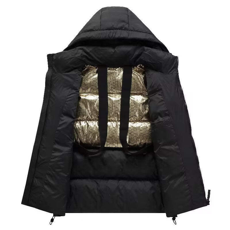 Parka unisex wodoodporna wiatroszczelna zimowa