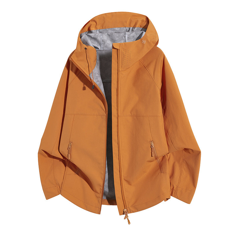 Damska Weatherproof z kapturem kurtka z Ventilated kołnierzem Lumaza