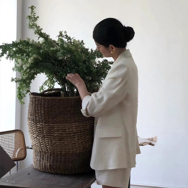 Damska elegancka Linen kurtka Drune