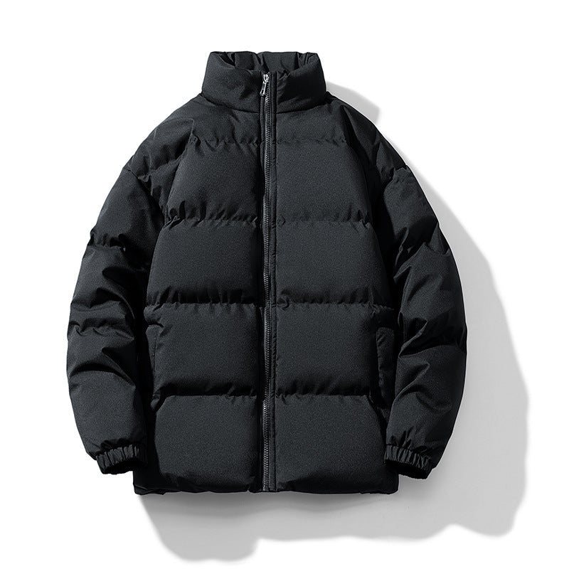 Unisex lekka ocieplana Down Look puchowa kurtka z stójka kołnierzem i Two-Way zamkiem błyskawicznym Lumaza