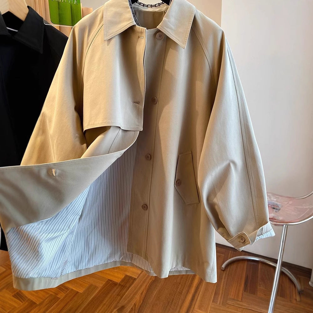 Damska Fashionable Transitional kurtka z luźna krój Lumaza