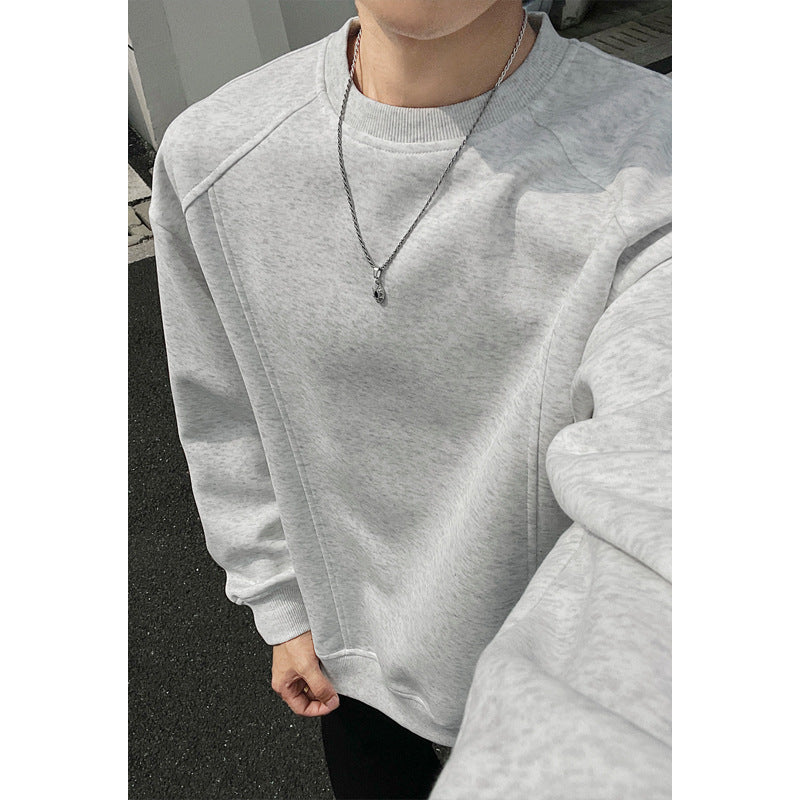 Męska Modny Bluza z Raglanowy Rękawy
