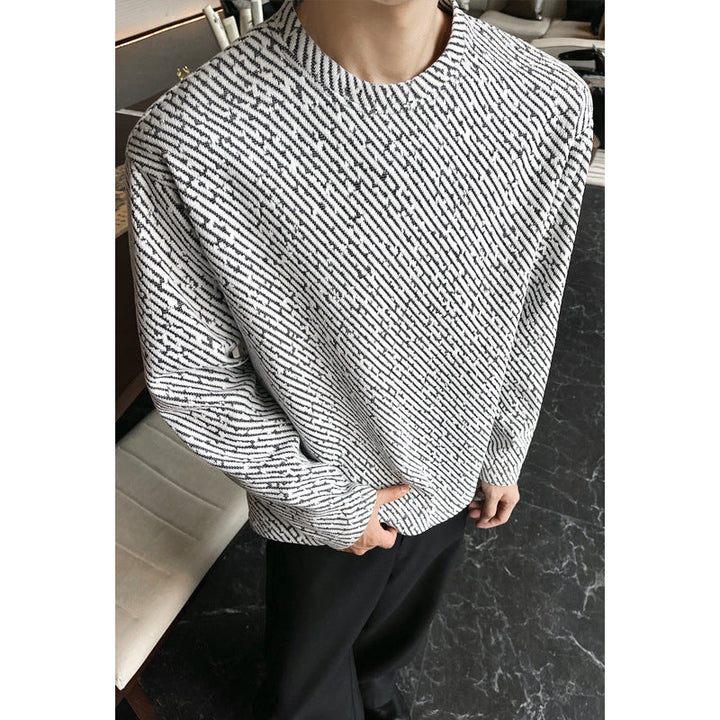 Męska Stylowy Oversize Sweter