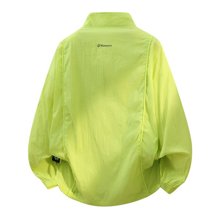Kurtka Przeciwwiatrowa Unisex Wygodna Stylowa Sportowa