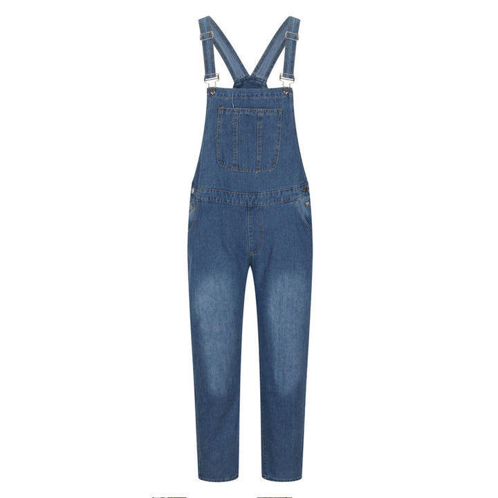 Męska overalls solidny z regulowany straps