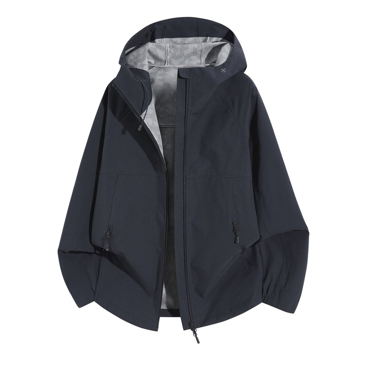 Damska Weatherproof z kapturem kurtka z Ventilated kołnierzem Lumaza