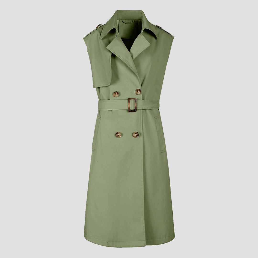 Płaszcz Trencz Damski Stylowa Casualowa Elegancka