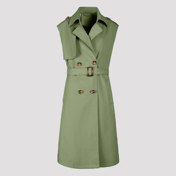 Płaszcz Trencz Damski Stylowa Casualowa Elegancka