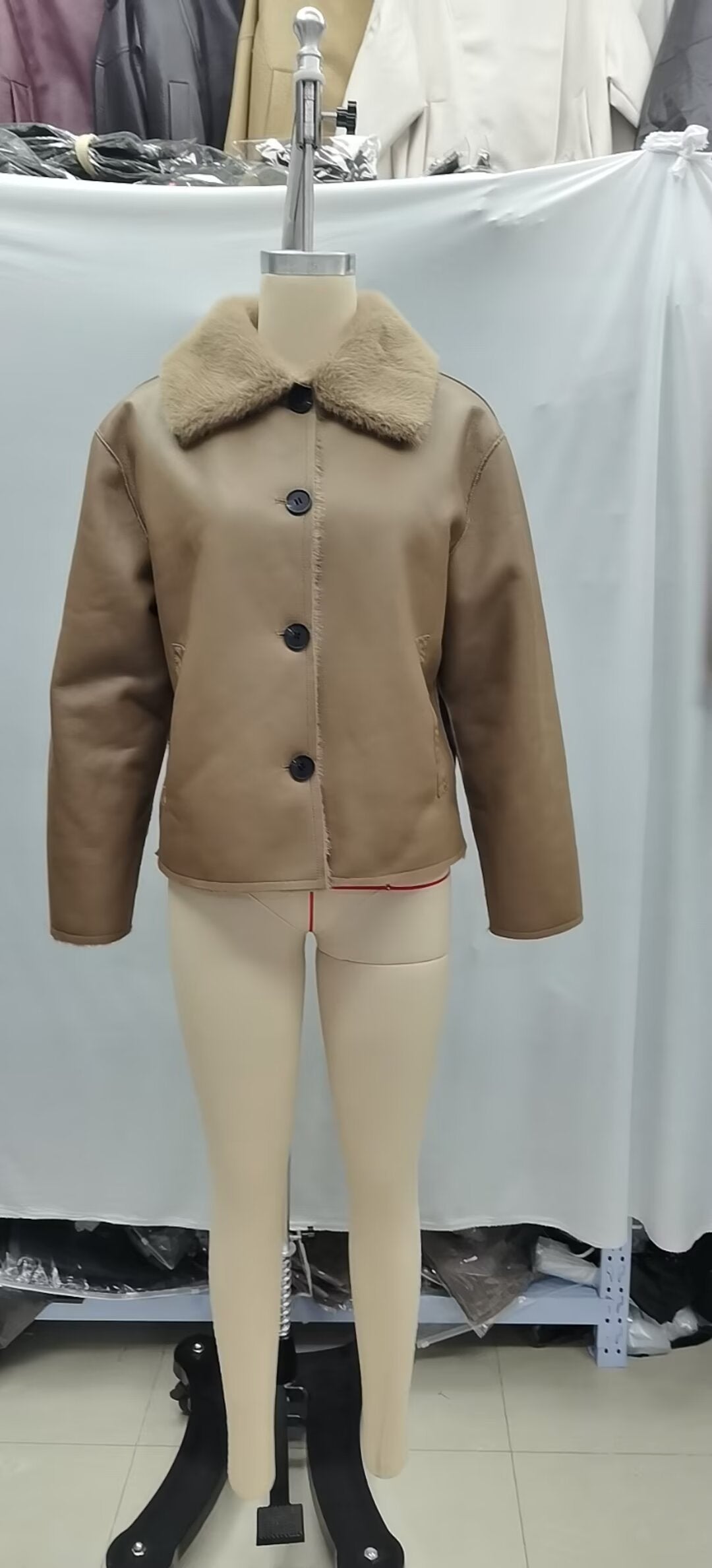 Kurtka Damska Stylowa Casualowa Elegancka