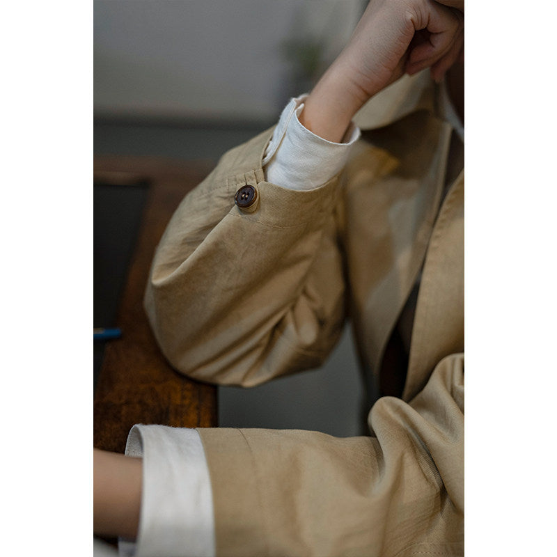 Damska elegancka Transitional kurtka z nowoczesna Accents Drune