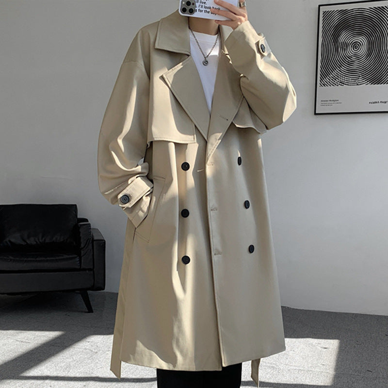Płaszcz Trencz Damski Stylowa Casualowa Elegancka