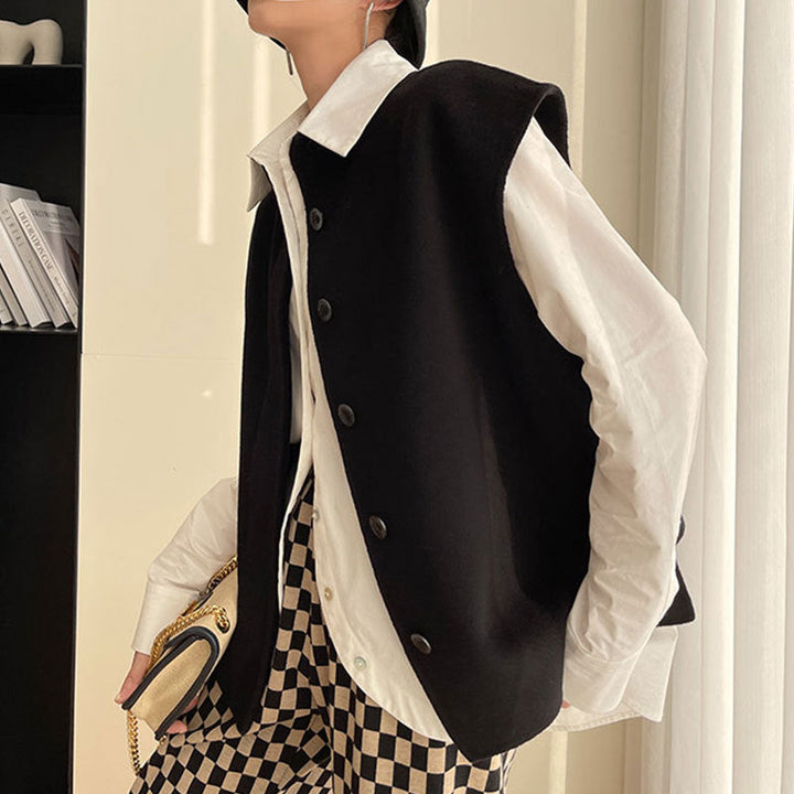 Damska Fashionable oversize kamizelka Lumaza