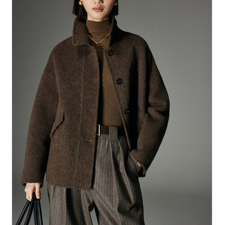 Damska Stylish Wool kurtka Lumaza