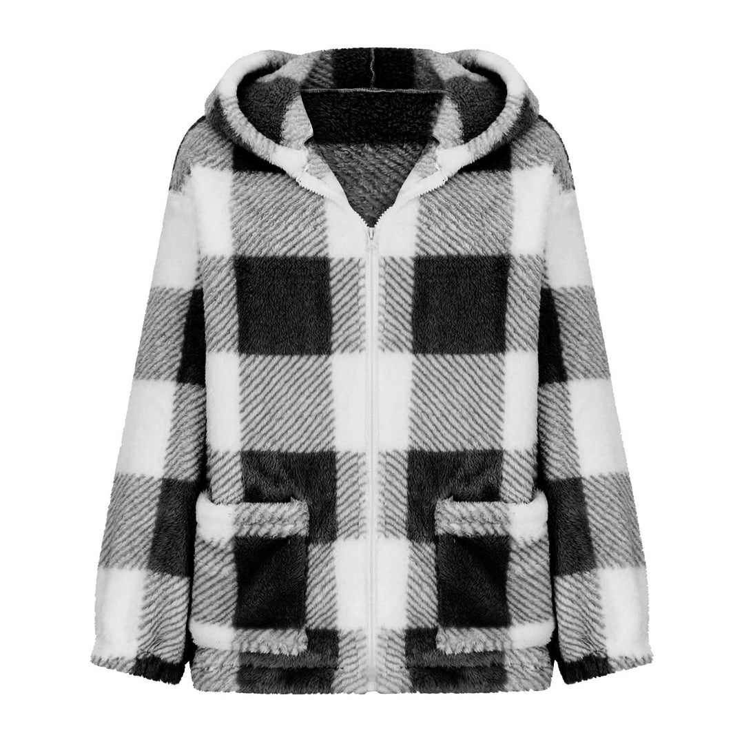 Kurtka damska zimowa ciepła z kapturem