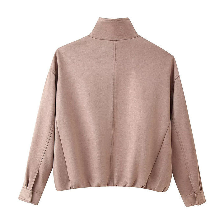 Kurtka Przejściowa Damska Stylowa Casualowa Elegancka