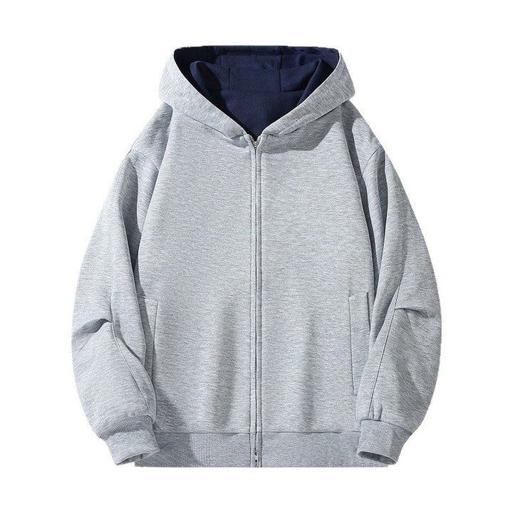 Męska Stylowy Kurtka z kapturem z Wysoki Kołnierz