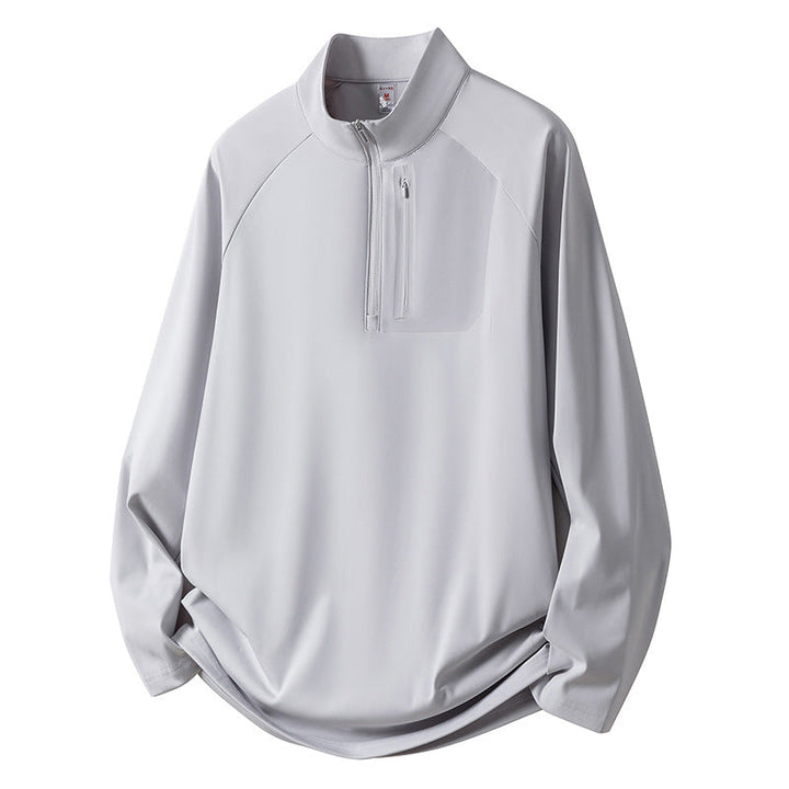 Męska Sport Polar Pulower z Zamek