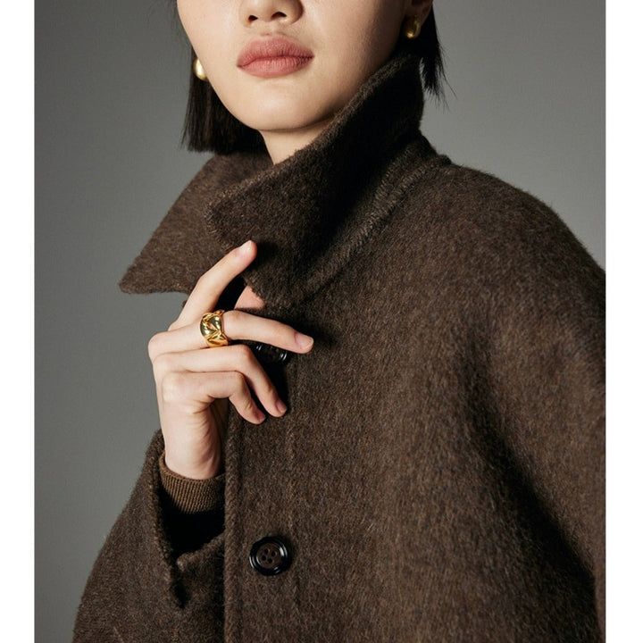 Damska Stylish Wool kurtka Lumaza