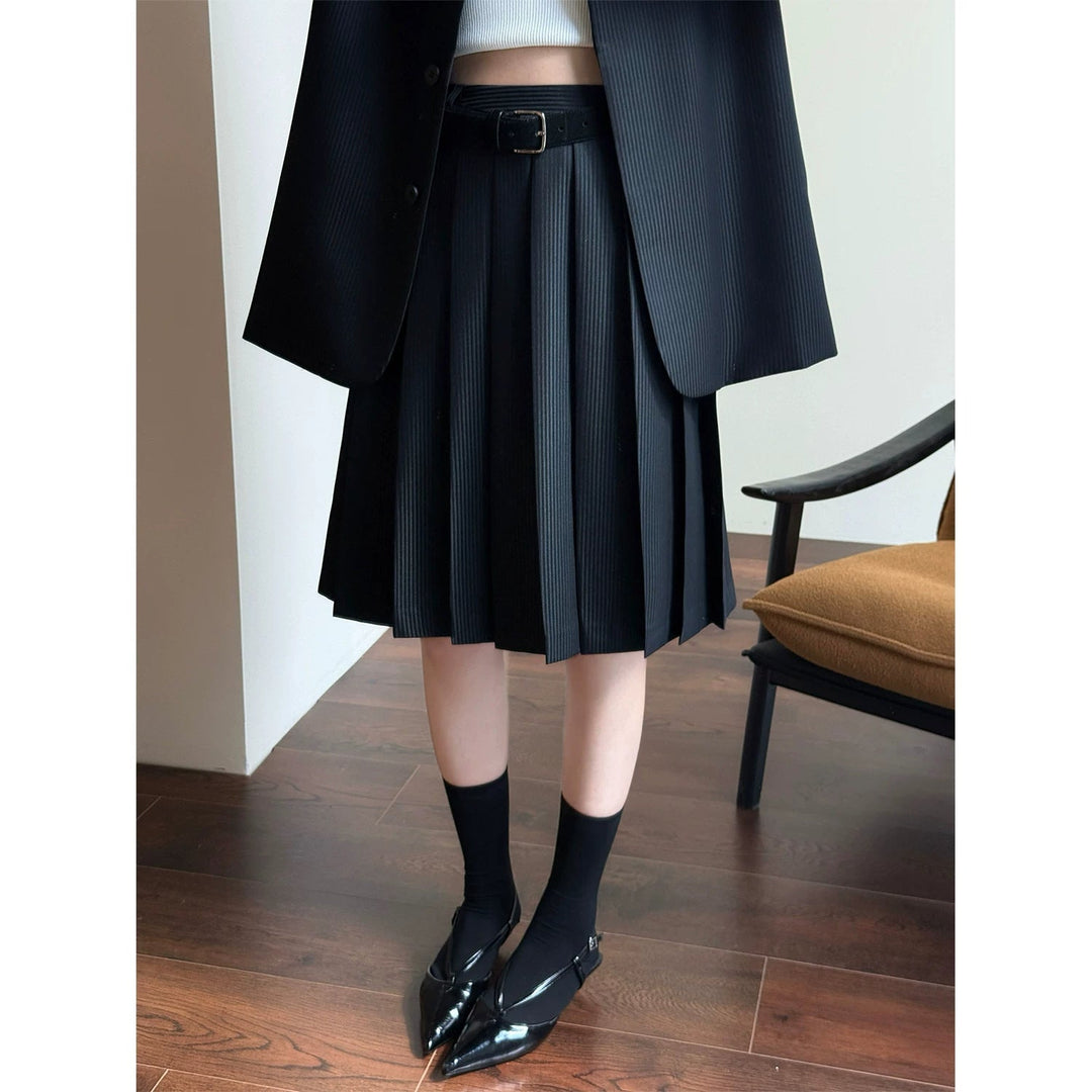 Damska elegancka Pleated kurtka Drune