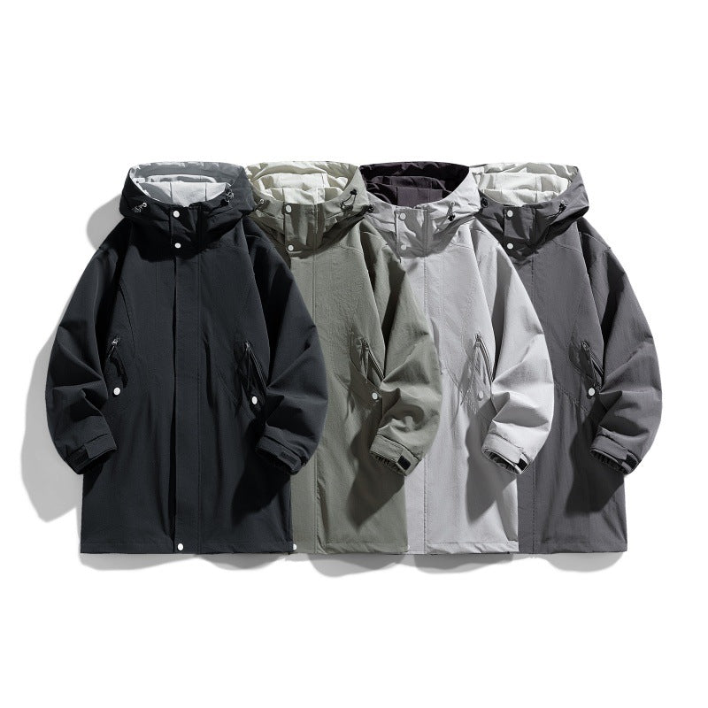 Parka unisex wodoodporna wiatroszczelna oddychająca
