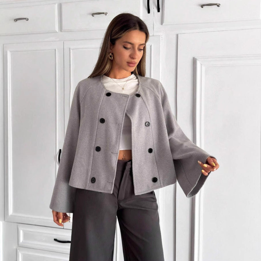 Kurtka damska ciepła oversize casualowa