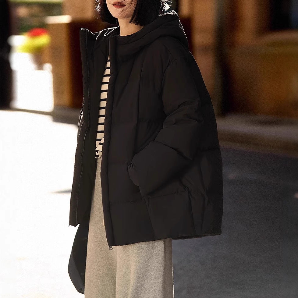 Damska Fashionable długa Down kurtka Lumaza